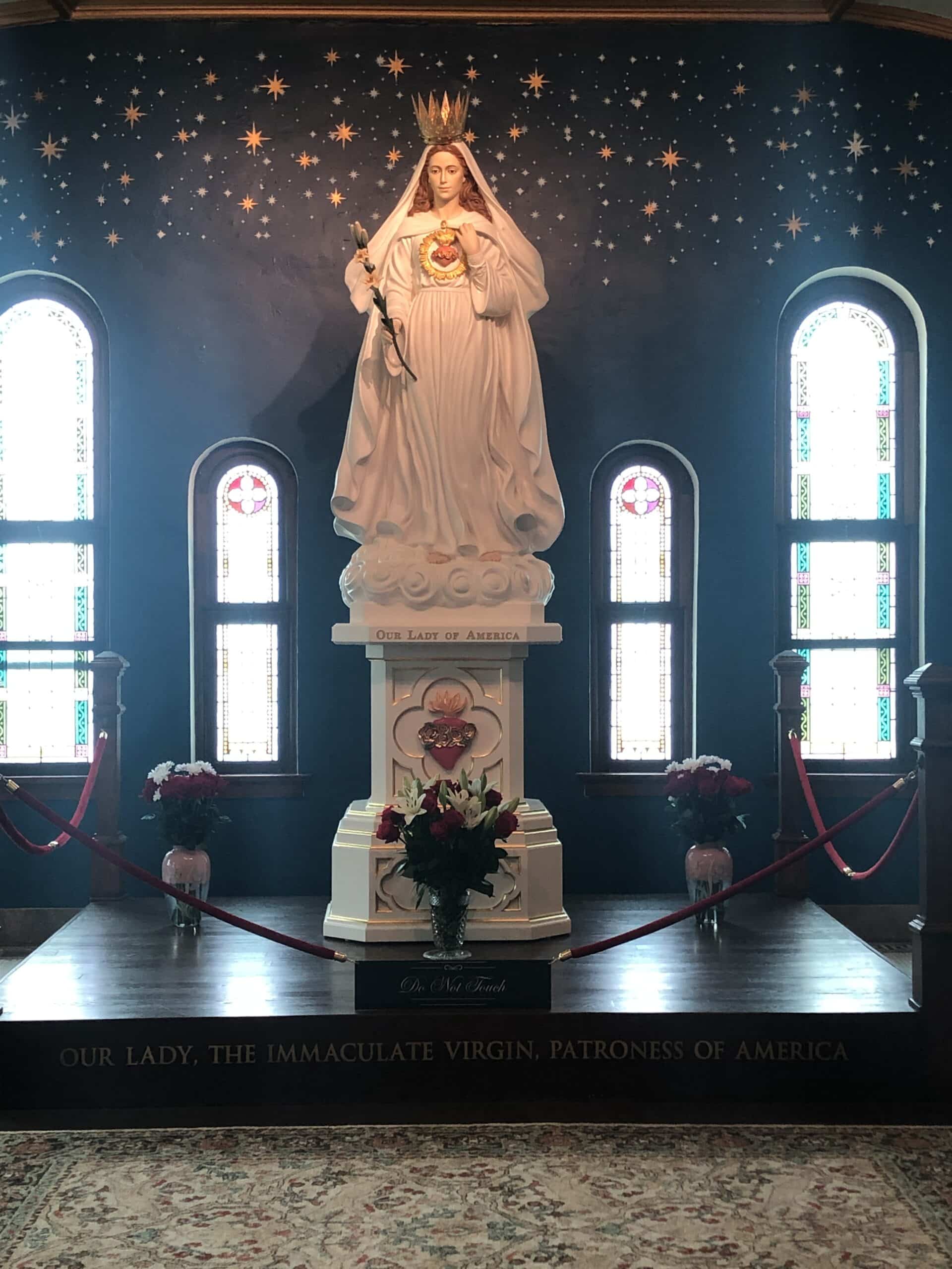 Our Lady of America Mass & Patriotic Rosary, Mother of Mercy, Rome City, IN