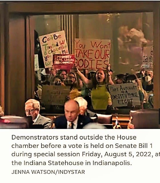 Reflections of Abortion Testimonies at the Indiana Statehouse