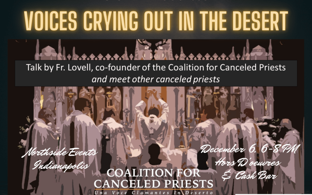 Coalition for Canceled Priests – Dec 6