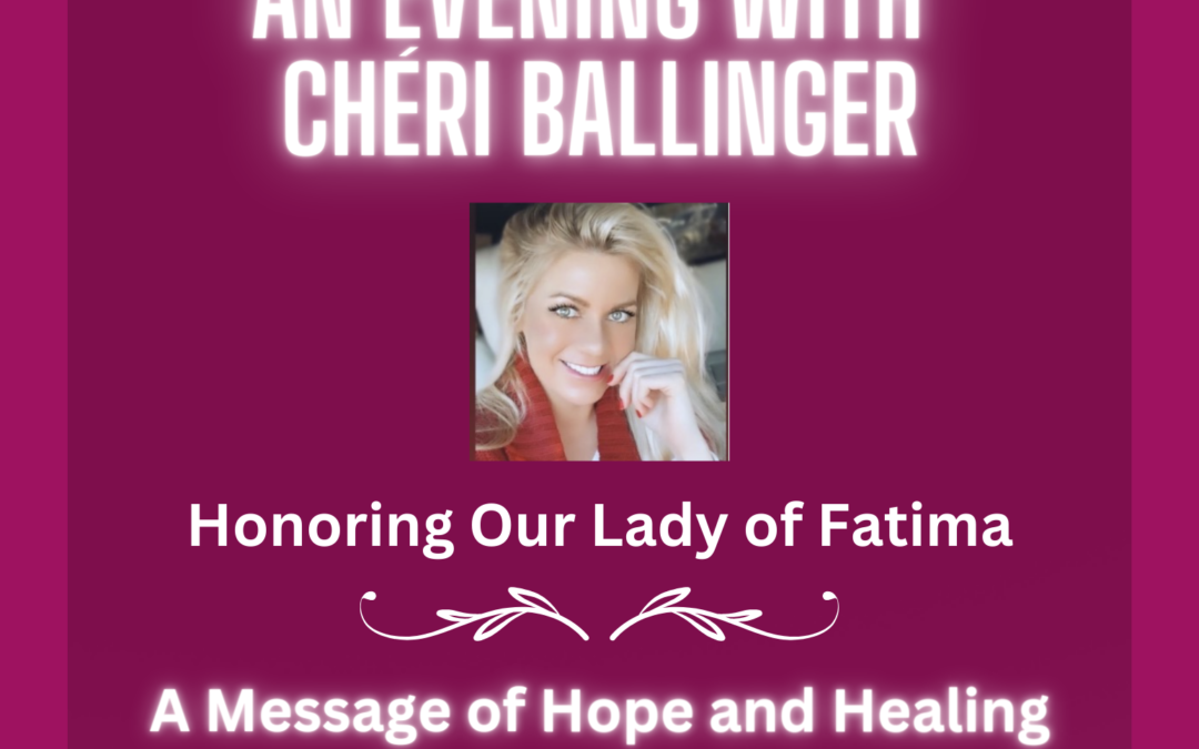 An Evening with Chéri Ballinger, October 13