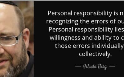 The Demise of Personal Responsibility