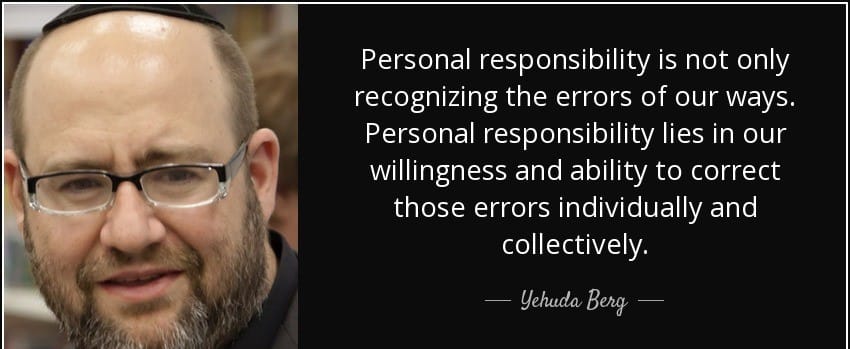 The Demise of Personal Responsibility